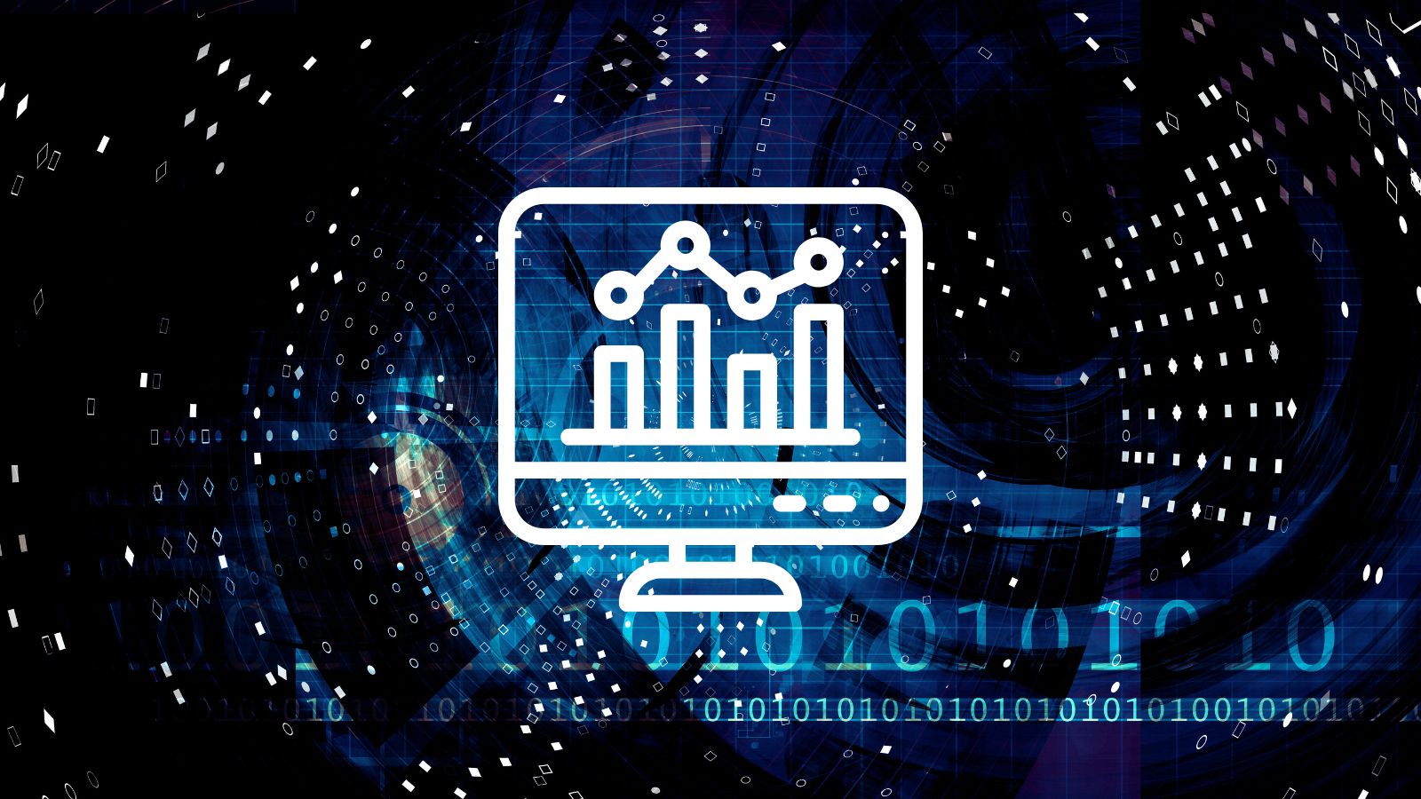 A computer graphic representing testing of biometric data